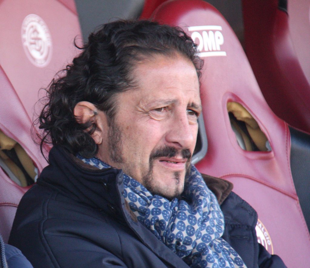 Igor Protti in maglia amaranto