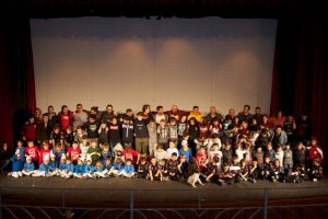 Lions Amaranto Livorno festa di natale 2017 ai 4 mori