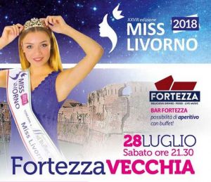 Miss Livorno 2018 in Fortezza Vecchia