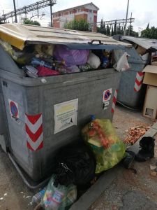 discarica incivile di via Orosi