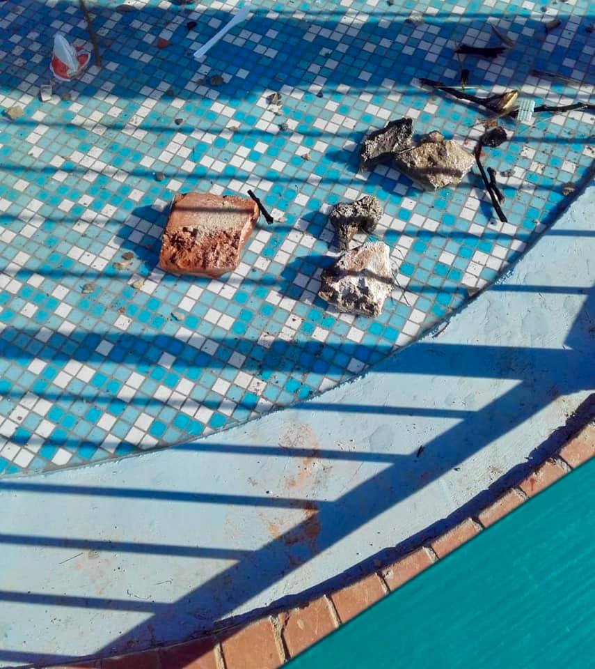 Atti di vandalismo alla nuova fontana del parco Centro Città