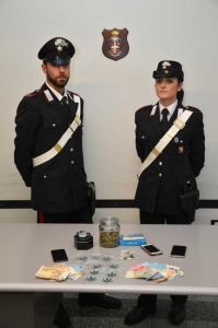 Carabinieri Cecina Arresto e denunce durante attività contro gli stupefacenti.
