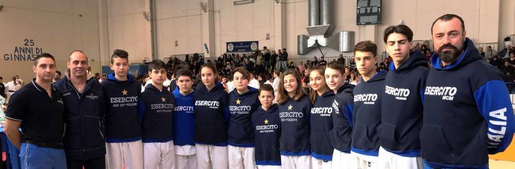 4° Trofeo Samurai 2 ori e 4 bronzi per Asd Esercito