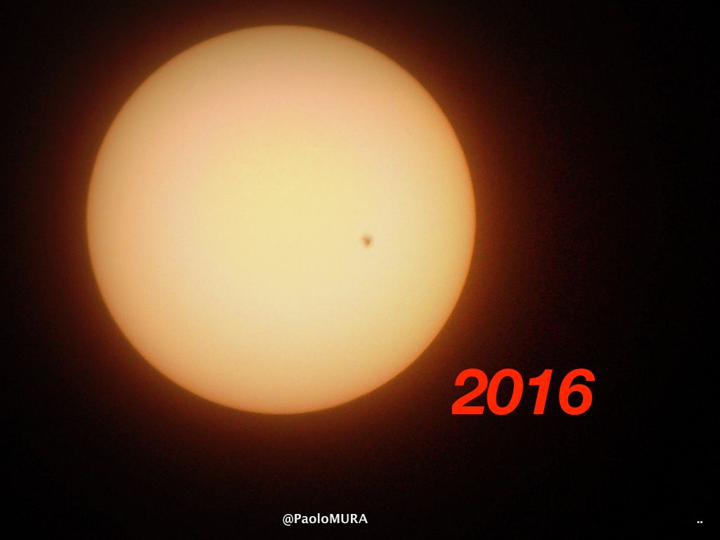 LivornoPress il transito di mercurio sul sole foto Paolo Mura nel 2016