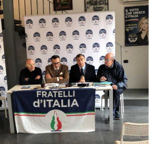 Livornopress fratelli d'italia presentazione raccolta firme