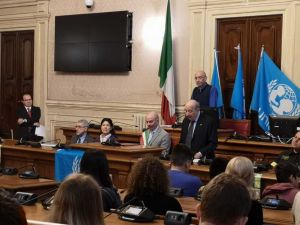 Presidente Unicef Italia Samengo al Consiglio Comunale Di Livorno