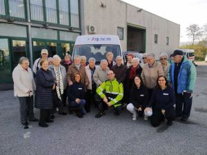 SVS inaugura un furgone per il trasporto di persone disabili