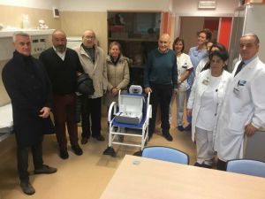 Pediatria Livorno, 5mila euro di apparecchiature donate