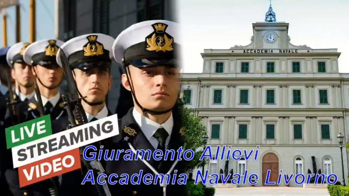 giuramento allievi Accademia Navale di Livorno live streaming 2019 Livornopress