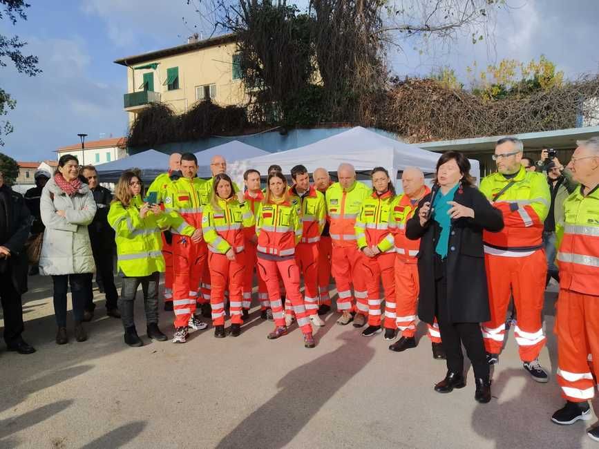 svs ardenza inaugurazione ambulanza