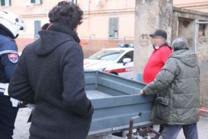 Blitz alla Chiccaia, sgomberati gli occupanti abusivi