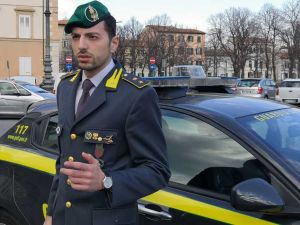 Tenente GdF Francesco Demtetrio Crea, Comandante Baschi Verdi Livorno