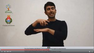 coronavirus informazioni nella lingua dei segni