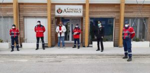 associazione Carabinieri Livorno dona 300 mascherine Amatrice