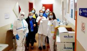 Gruppo di volontariato Vincenziano donazione biancheria