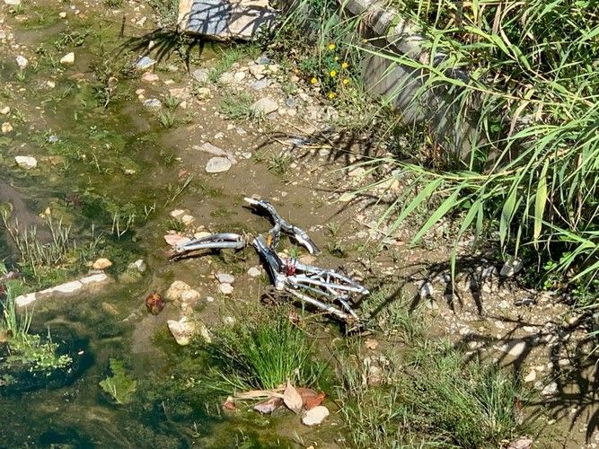 bici e monitor nel rio maggiore