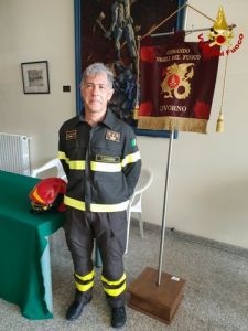 nuovo Comandante Provinciale dei vigili del fuoco Ugo D'Anna