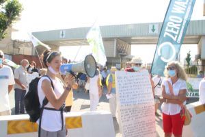 Stagno, lo speciale la manifestazione contro l'inceneritore ENI