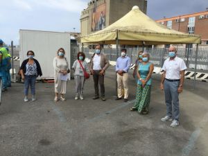 ASL, al porto di Livorno illustrate le procedure per i tamponi. Oggi si parte con i test