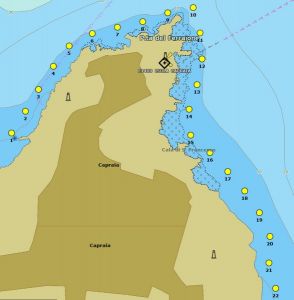 Isola di Capraia, il miglio blu