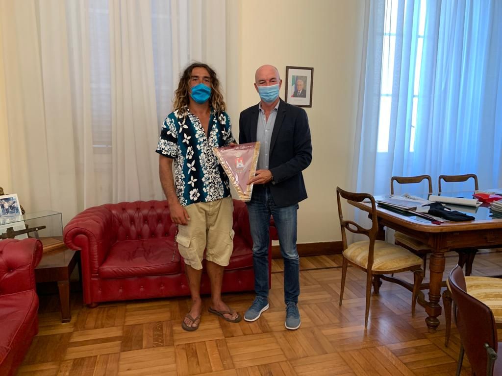 Jorma Cosci e il sindaco