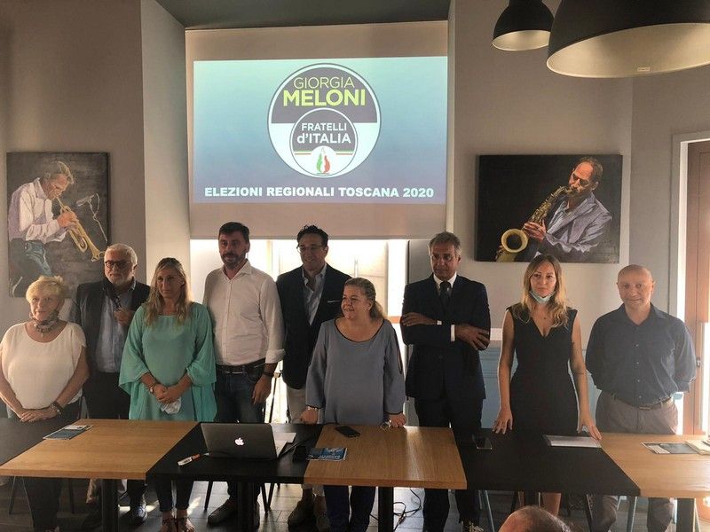 Regionali FdI presenta i candidati, tra i nomi Marcella Amadio e Andrea Romiti