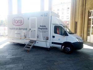 Screening mammografico, a Livorno l’unità mobile che garantisce 200 esami in più ogni settimana