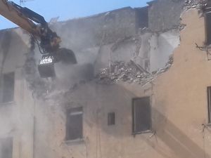 Iniziata la demolizione della “Chiccaia”