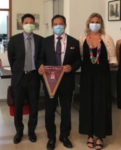 L’Ambasciatore di Taiwan Andrea S.Y.Lee incontra l'assessore Bonciani