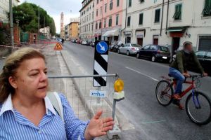 Via Galilei, Amadio (FdI) Questa pista ciclabile non s'ha da fare. Parte la raccolta firme