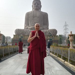 monaca buddhista Ciampa Tashi