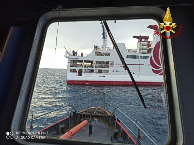 esercitazione in mare