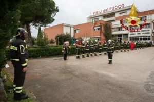 I vigili del fuoco festeggiano la Patrona Santa Barbara