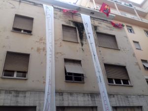 Azione dimostrativa di Asia Usb, occupato palazzo Inps