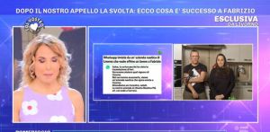 Da oggi la tua vita cambierà, l'annuncio della D'Urso a un disoccupato livornese