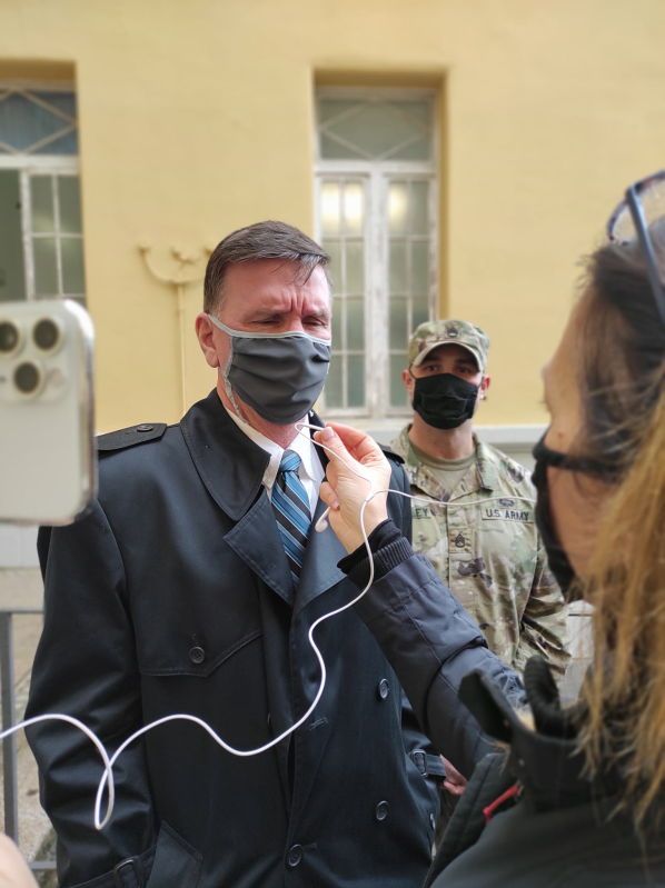 Dagli Stati Uniti una donazione di materiale di protezione da covid19 all'ospedale di Livorno