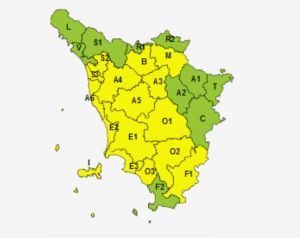 Maltempo allerta meteo gialla per vento dalle 16 di oggi