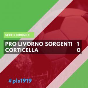 Pro Livorno Sorgenti-Corticella 1-0, la partita (Video)