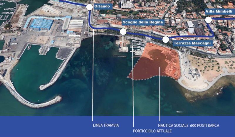 Urbanistica e mobilità Il sistema dei fossi, Il Porto Mediceo e la Bellana