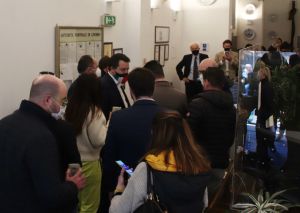 Matteo Salvini in Autorità Portuale