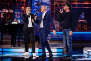 Fiaschi e Ballantini, la comicità labronica irrompe allo show Tv di Panariello