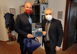 Rosignano, il nuovo Questore Masucci fa visita al sindaco Donati