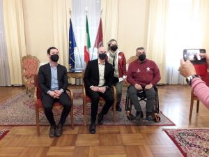 conferenza stampa sport paralimpici tsd