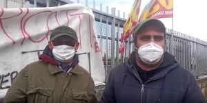 Caso Valerio, USB: "Non può entrare al lavoro, non riscuote e nessuna disoccupazione perchè di fatto non è licenziato"