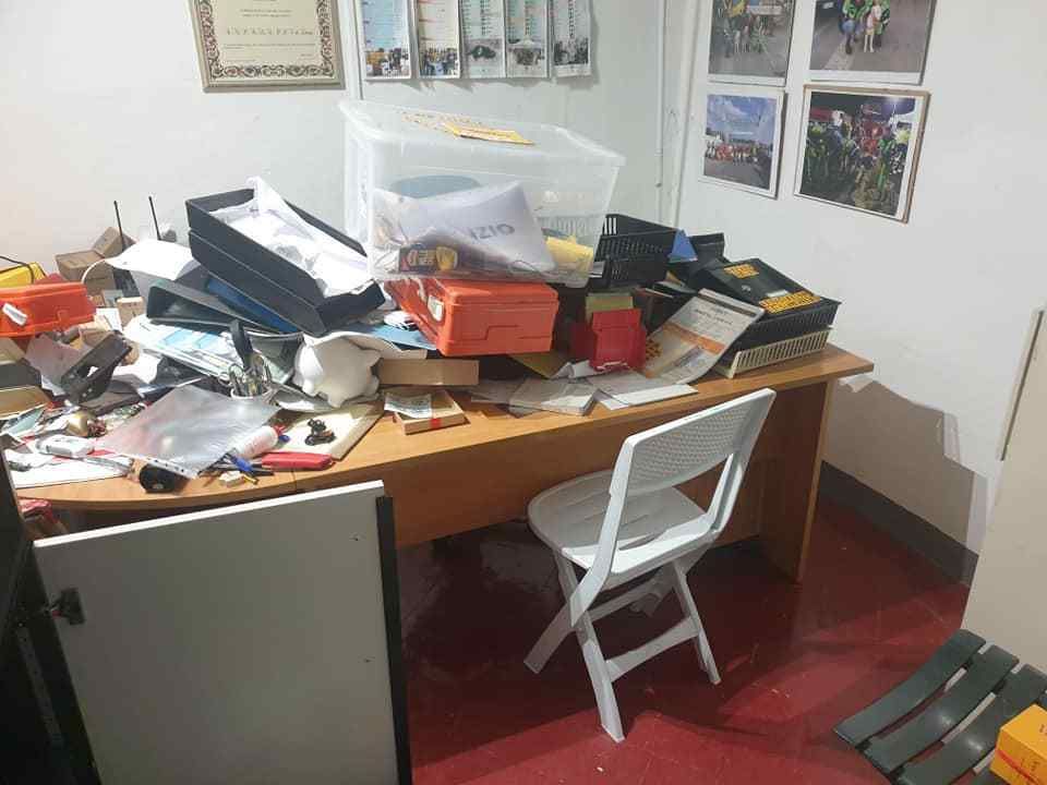 Furto negli uffici di Anpana in via Mastacchi