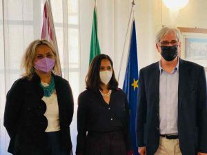 Autorità Portuale, Guerrieri incontra la console americana Ragini