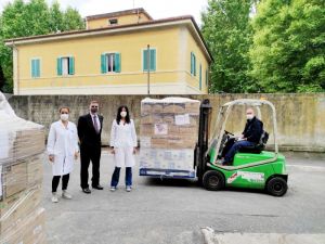 Ospedale, dagli Stati Uniti nuova donazione di dispositivi di protezione