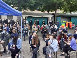 n piazza Garibaldi gli studenti ricordano la strage di Capaci