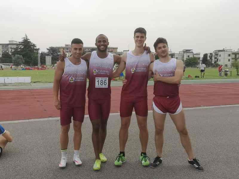 4 x 100 maschile, Atletica Libertas Runners