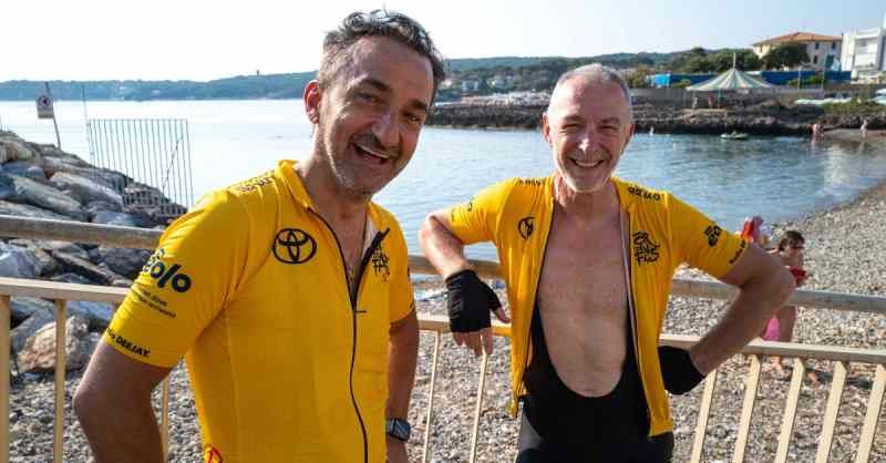 TDF-settima-tappa - “Tour de Fans“ Linus Dj e Nicola Savino passano da Caletta